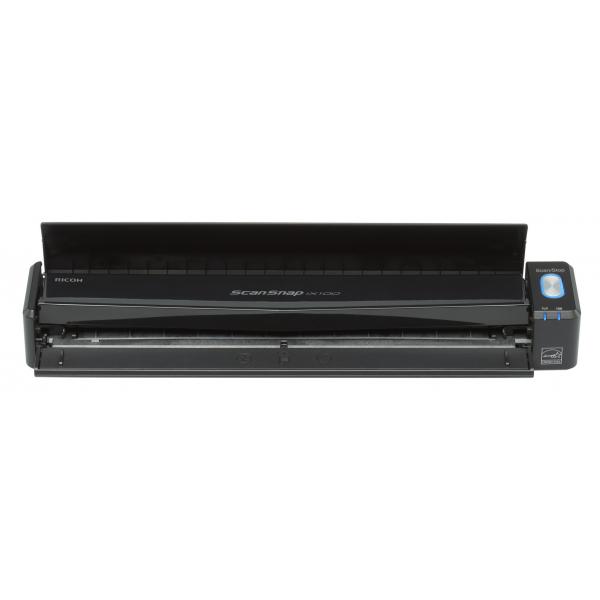 Fujitsu scansnap ix100 scanner compatto portatile cis 600 dpi usb 2.0 colore nero