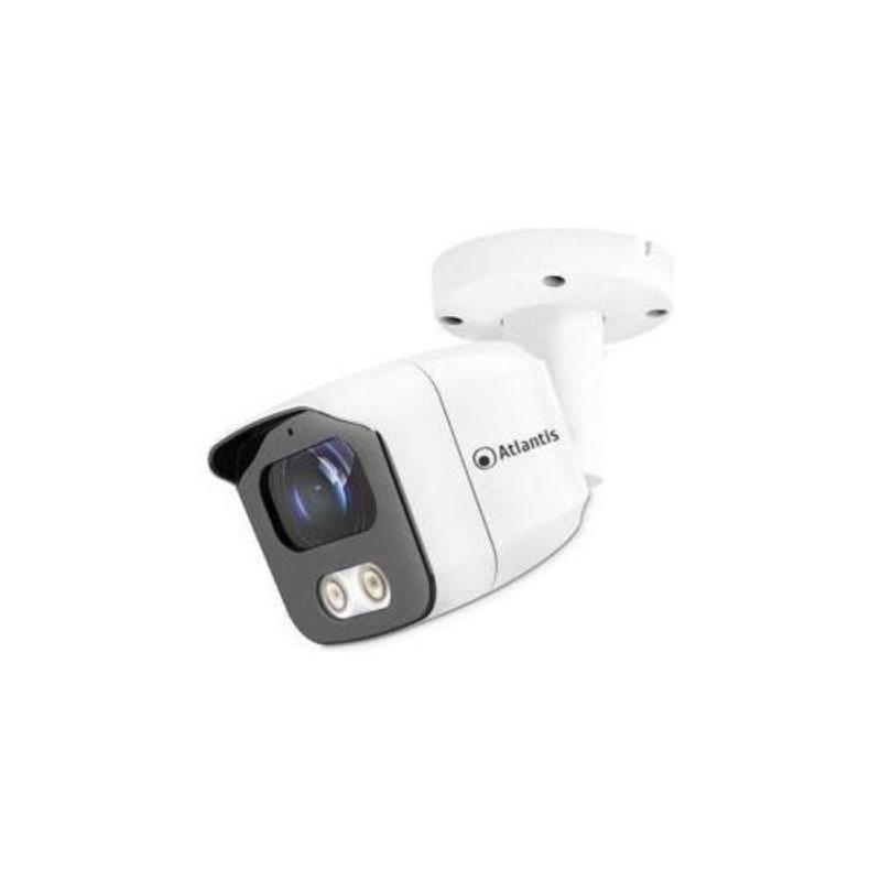 Atlantis videocamera ip poe bullet bianca 8m