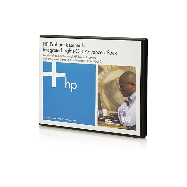 Hp ilo advanced 1 server license 3 anni 24x7 tech support and updates