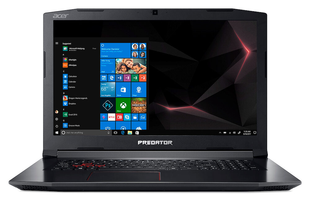 Acer predator elios ph315-51-74n0 15.6 i7-8750h 2.2ghz ram 16gb-ssd 128gb + hdd 1.000gb-geforce gtx 1060 6gb-win 10 home italia black (nh.q3fet.013)