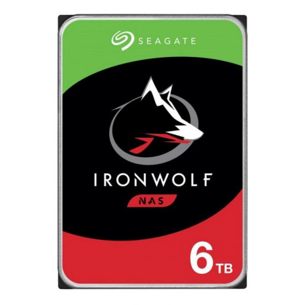 Seagate ironwolf nas st6000vn001 hdd 6.000gb sata iii 3.5 7.200 rpm