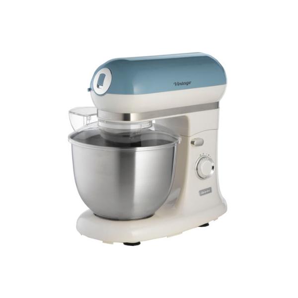 Ariete 1588 vintage impastatrice planetaria capacita` 5,5 litri potenza 2400w 7 velocita` azzurro pastello-bianco