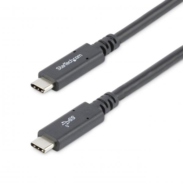 Startech cavo usb-c a usb-c con power delivery pd 5a m-m usb 3.0 5gbps conforme usb-if da 1,8mt