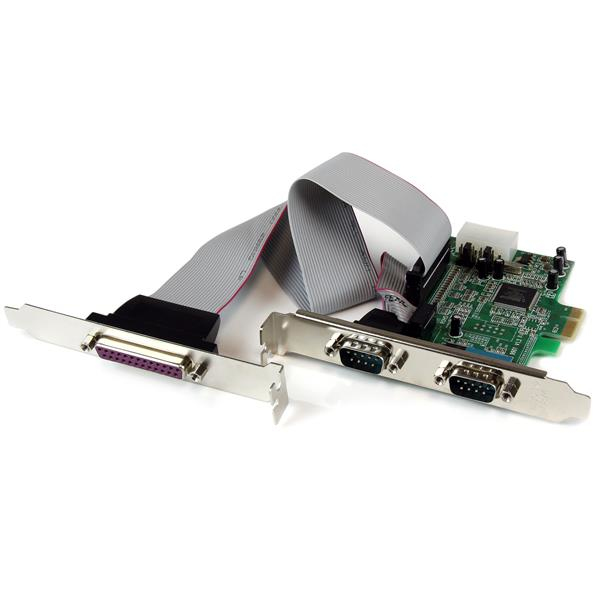 Startech scheda combo seriale/parallela pci express nativa 2s1p con 16550 uart