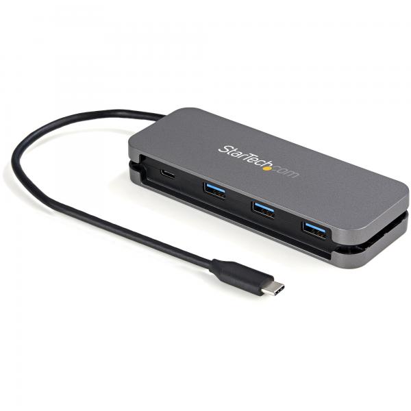 Startech.com hb30cm3a1cb hub di interfaccia usb 3.2 gen 1 type-c 5000 mbit-s nero-grigio
