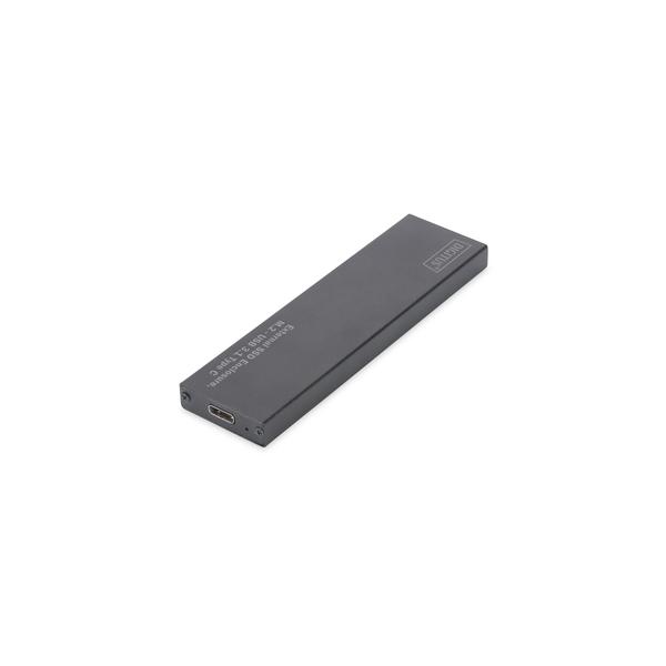 Box esterno digitus usb 3.1 tipo c per ssd m2 x i moduli: 80,60,42,30mm alloggiamento in alluminio