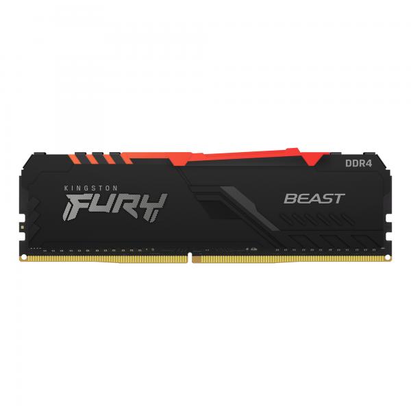 Kingston fury beast rgb memoria ram 16gb 3600mhz ddr4 cl18 dimm
