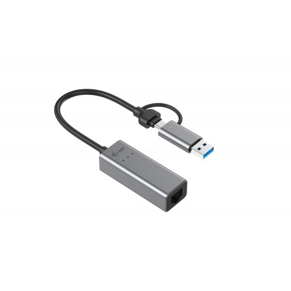 I-tec metal usb-c 2.5gbps ethernet adapter