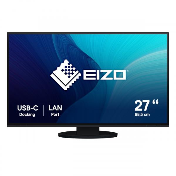 Eizo flexscan ev2795-bk 27 led ips formato 16:9 contrasto 1.000:1 1xhdmi 1xdisplay port 1xusb colore nero garanzia italia