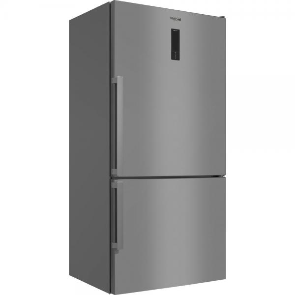Whirlpool w84be 72 x 2 frigorifero combinato libera installazione 558 litri classe energetica e acciaio inossidabile