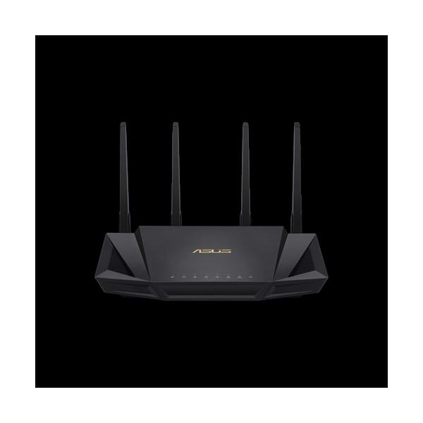 Asus rt-ax58u router wireless dual-band (2.4 ghz/5 ghz) gigabit ethernet
