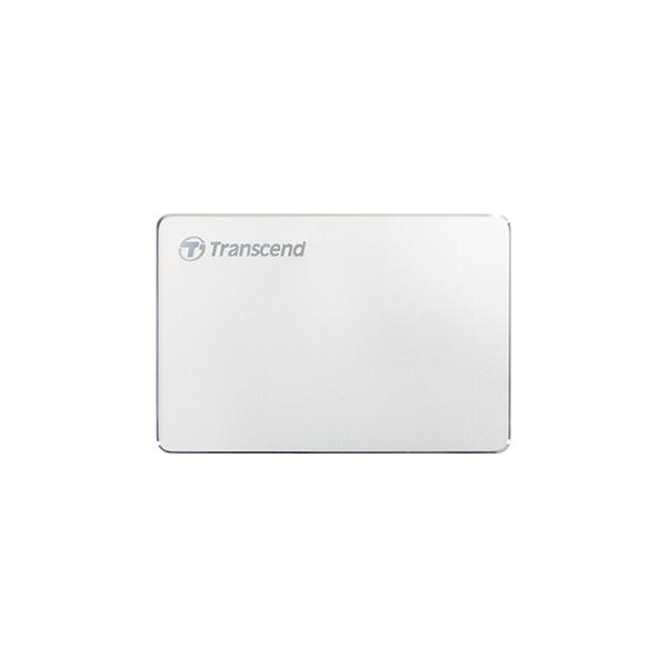 Transcend storejet 25c3s hard disk esterno 1tb 2,5`` argento