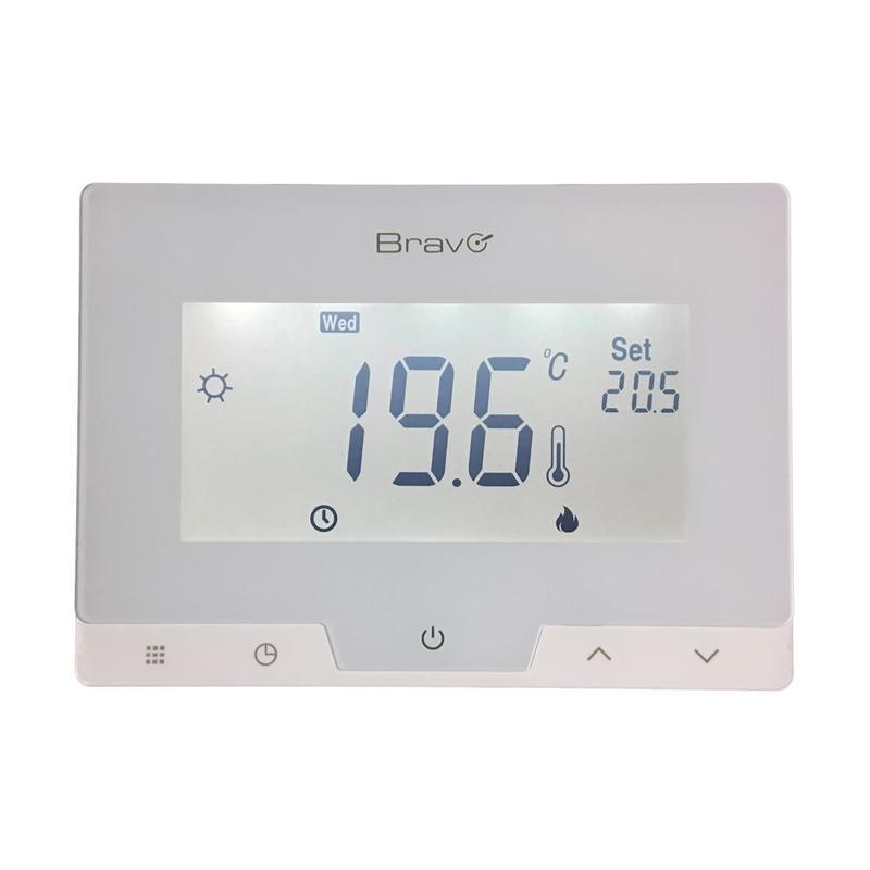 Bravo glam (93003110) - cronotermostato digitale - display 3.78 - programmazione automatica o manuale