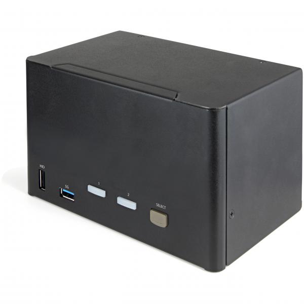Startech.com kvm switch displayport a 2 porte e 4 monitor