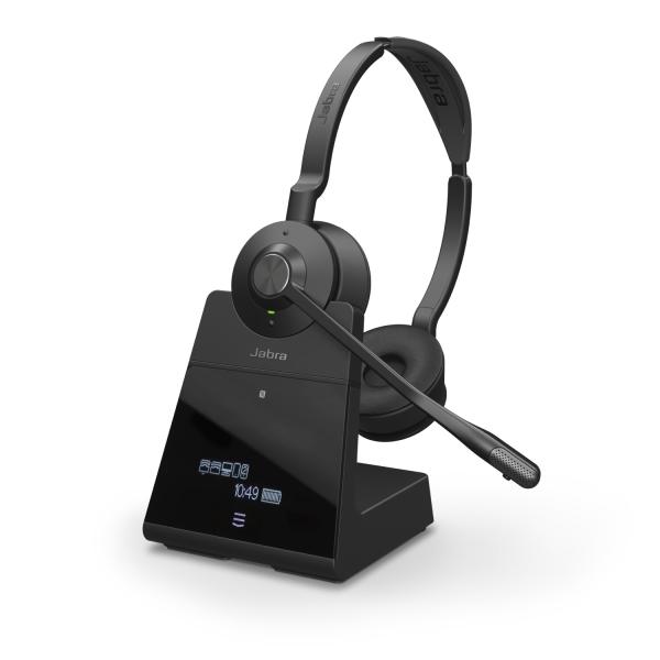 Jabra engage 75 stereo auricolare con microfono sull`orecchio dect - bluetooth wireless nfc