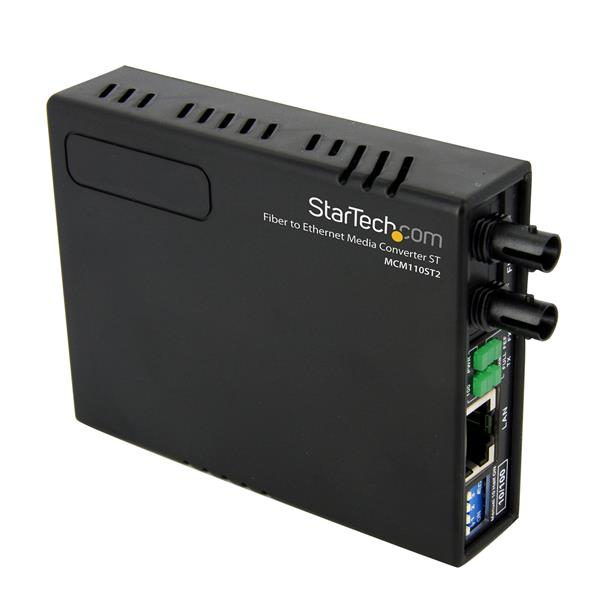 Startech convertitore media fast ethernet fibra multimodale in rame 10-100 st 2 km