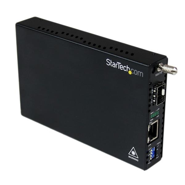 Startech convertitore multimediale in fibra gigabit ethernet con slot sfp aperto