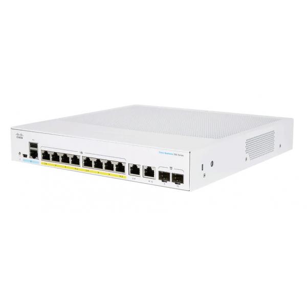 Cisco business cbs250-8p-e-2g smart switch 8-porte ge poe esterno ps 2x1g combo