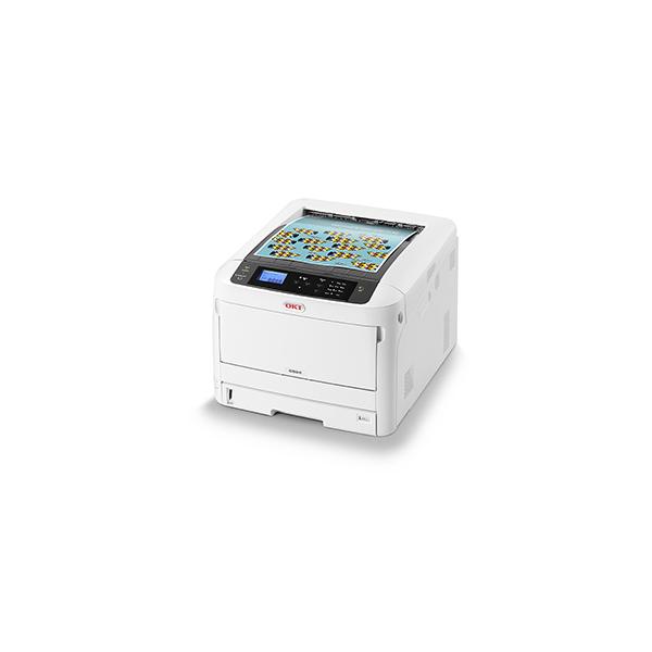 Oki c824dn stampante led color a3 fronte retro usb ethernet