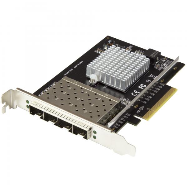 Startech scheda di rete per server sfp+ a quattro porte pci express chip intel xl710