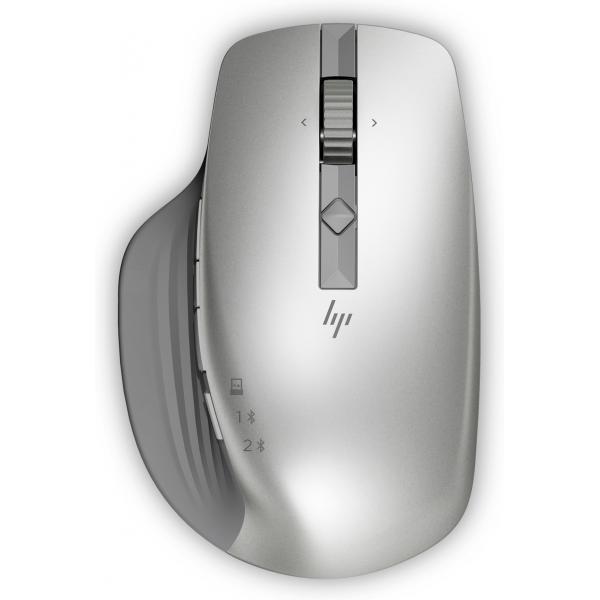 Hp 930m mouse wireless 7 pulsanti sensore track-on-glass argento