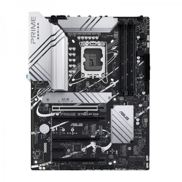 Asus prime z790-p d4 scheda madre gaming atx intel z790 lga1700 ddr4 pci 5.0 realtek 2.5gb ethernet realtek 7.1 3xm.2 4xsata 6gb-s aura sync rgb nero