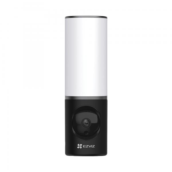 Ezviz lc3 telecamera di sicurezza da esterno wi-fi 4mp risoluzione 2k con lampada 700 lumen ip65 visione notturna a colori