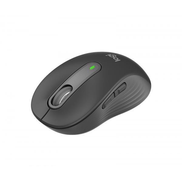 Logitech signature m650 m mouse wireless 5 pulsanti programmabili 2000 dpi medium grafite