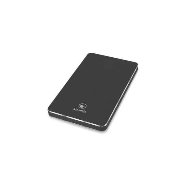 Atlantis box esterno diskmaster ultraslim hde244gc 2,5 sata usb 3.1-type-c grigio