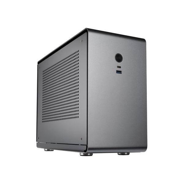 Kolink rocket v2 alluminium case compatto mini-itx grigio canna di fucile