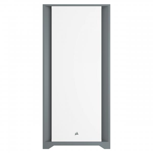 Corsair 5000d case middle tower minitx matx atx vetro temperato no power due ventole da 120 mm incluse bianco