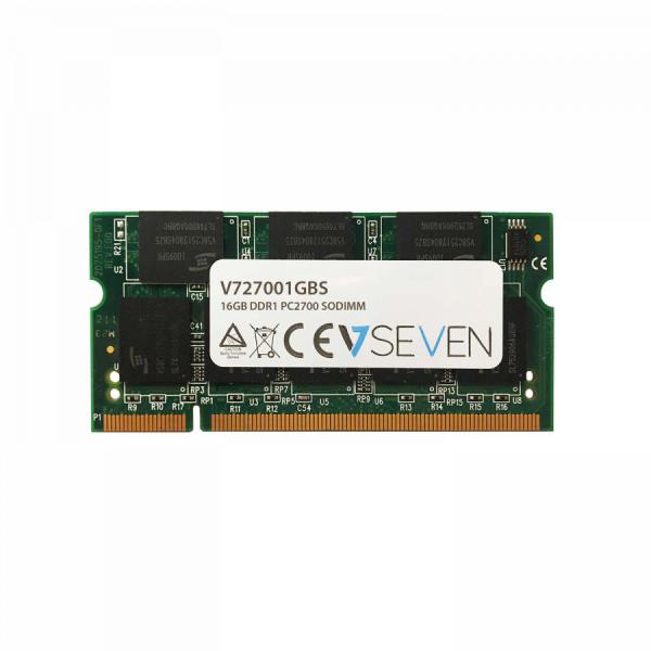 V7 1gb ddr1 333mhz cl2.5 non ecc so dimm pc2700