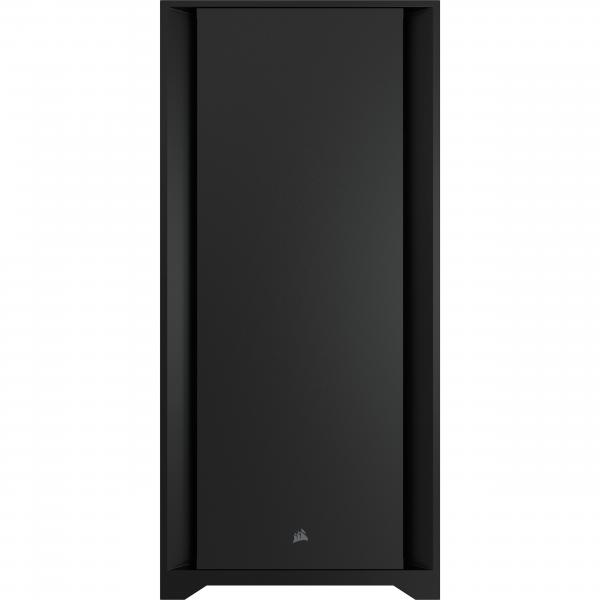 Corsair 5000d case middle tower minitx/matx/atx vetro temperato no power due ventole da 120 mm incluse sistema di gestione dei cavi corsair rapidroute nero