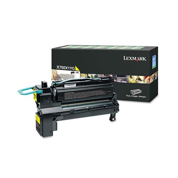 Lexmark x792x1yg toner giallo per c792de/c792dhe/c792dte/c792e 20.000 pag