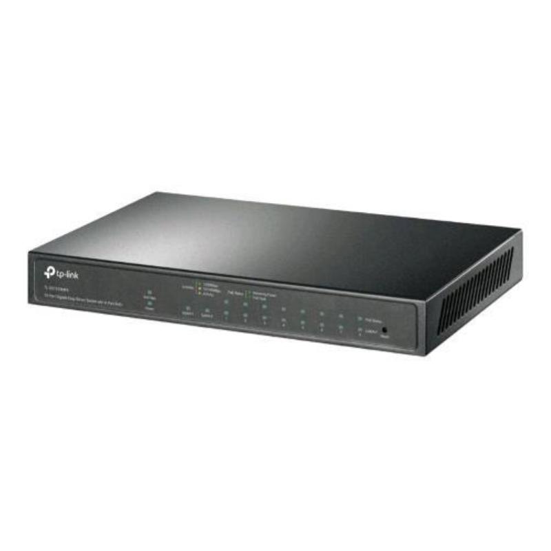 Tp-link tl-sg1210mpe switch di rete gestito l2 gigabit ethernet 10-100-1000 supporto power over ethernet nero