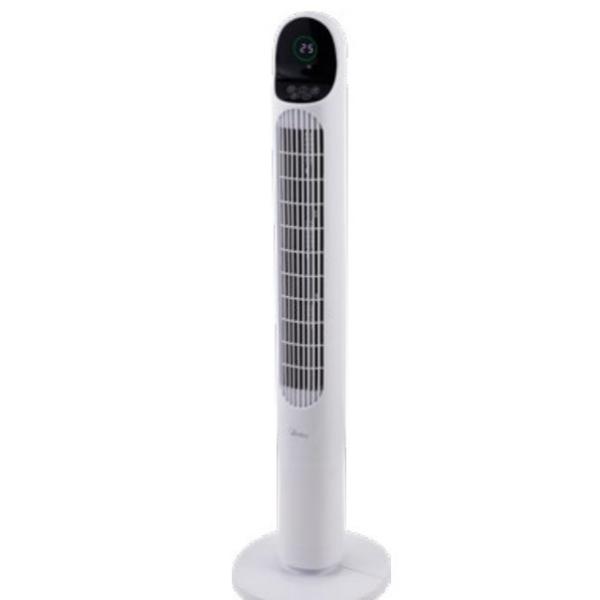 Ardes ar5t1000 oracle hrc ventilatore a torre altezza 100cm con telecomando e timer comandi touch 3 velocita` oscillazione automatica bianco