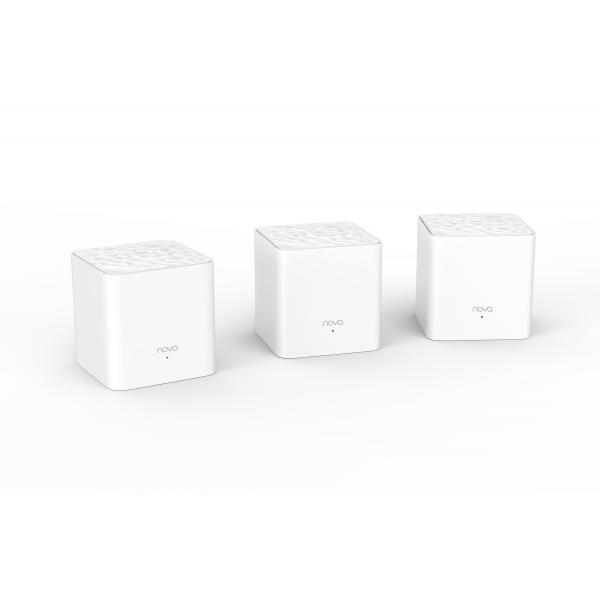 Tenda nova mw3 router mesh wi-fi ac1200 dual band 3 pack