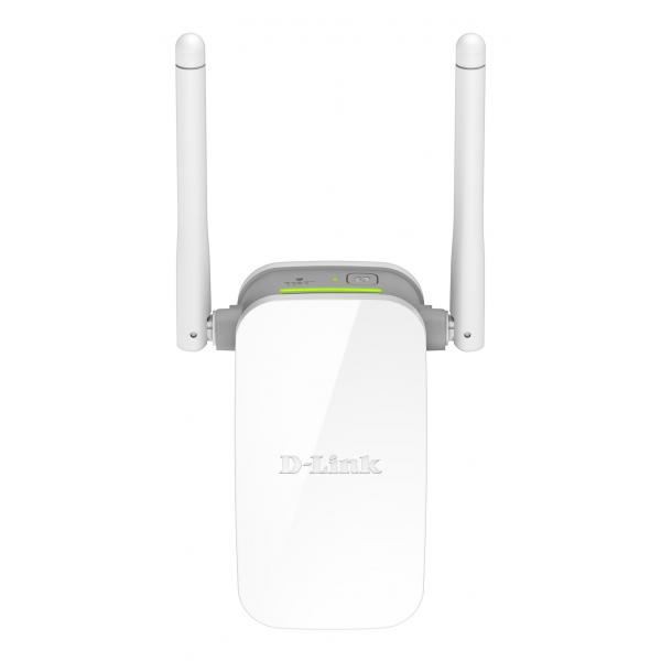 D-link range extender wireless n300 1 porta 10/100 2 antenne esterne wps