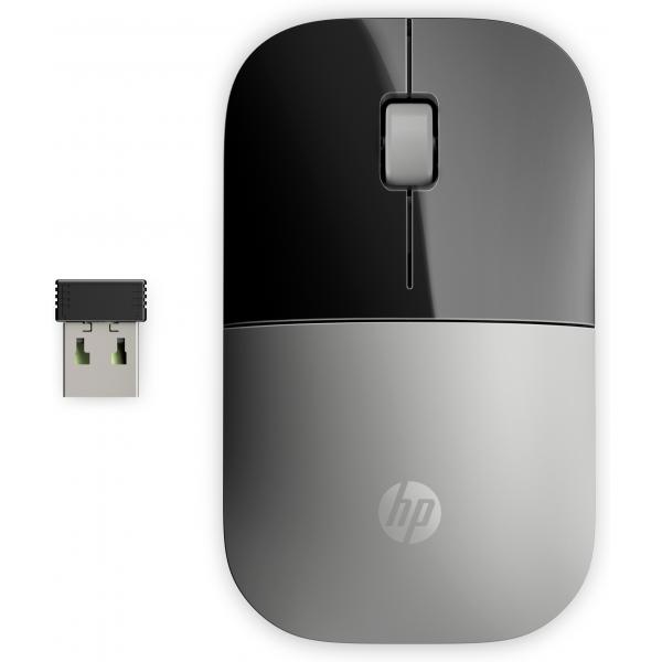 Hp z3700 mouse wireless, argento