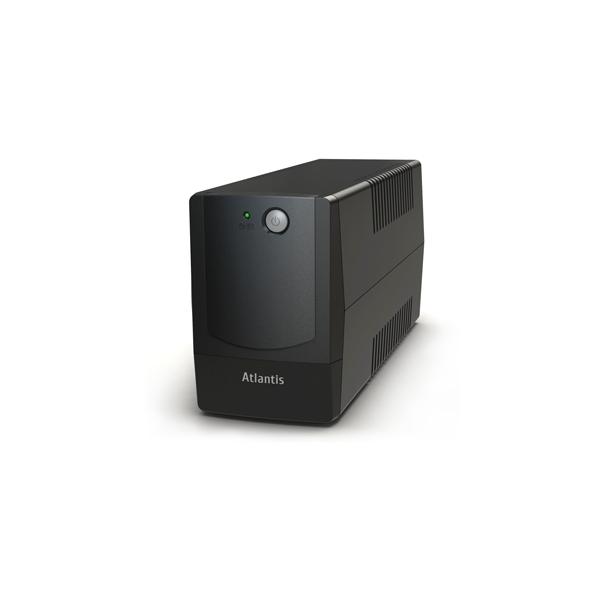 Atlantis onepower px1100, ups line interactive 1100va-550w, avr (3 stadi), onda pseudosinusoidale, 4 prese iec, 1 batteria 12v 9ah