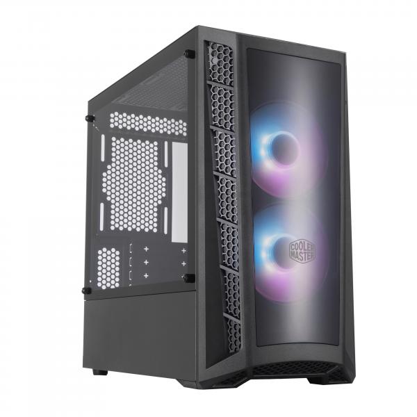Case MasterBox MB320L - mATX- ARGB con HUB- 2USB3- 2x120mm  NO PSU