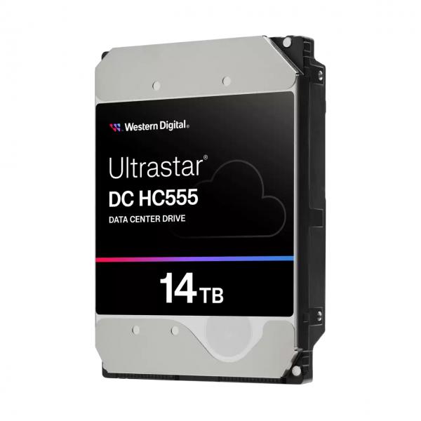 WD Ultrastar DC HC555 - disco rigido - data center - 14 TB - interno - 3,5" (8,9 cm)