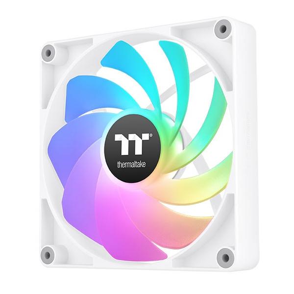 Thermaltake CT120 Reverse ARGB Sync - Gehäuselüfter - 120 mm - weiß (Packung mit 2)