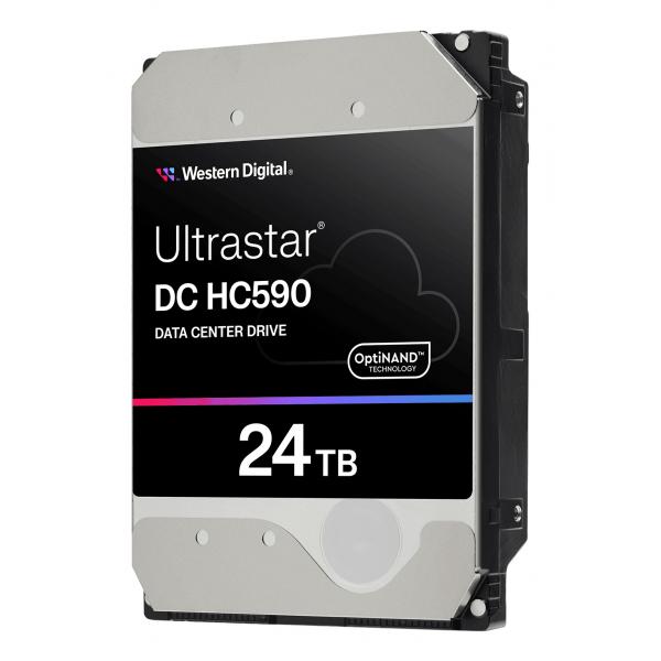 WD Ultrastar DC HC590 0F65642 - disco rigido - data center - 24 TB - interno - 3,5" (8,9 cm)