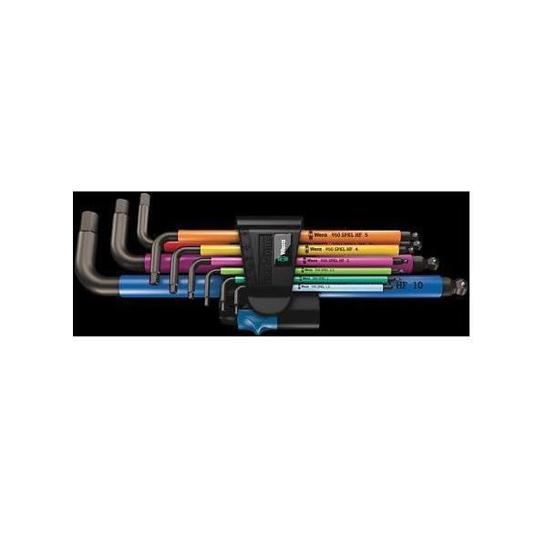 Wera 950/9 Hex-Plus HF 1 - Set di chiavi a brugola