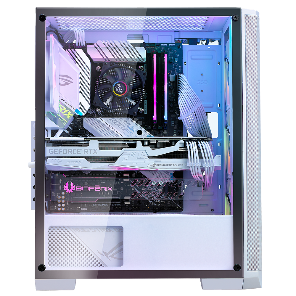 Case per PC mid-tower - BITFENIX - Per scheda madre ATX/Micro ATX/Mini-ITX - BFC-NSE-300-WWGKW-4A