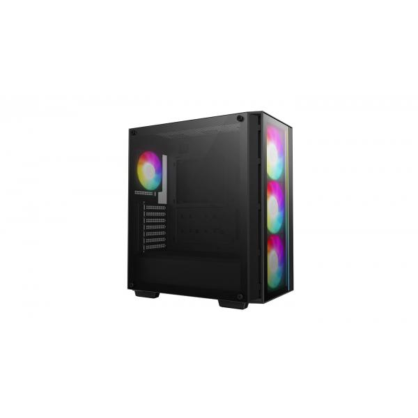 Case PC - DEEPCOOL - MATREXX 55 V4 C - Tower medio - ATX - Vetro temperato - ARGB - Nero
