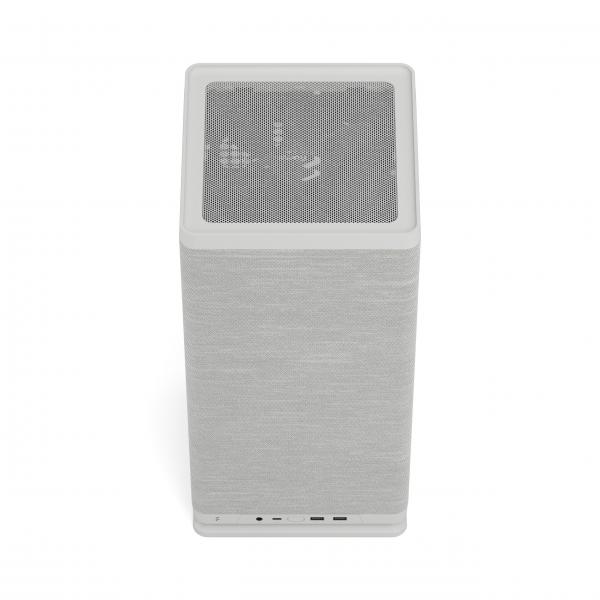 Case PC - FRACTAL DESIGN - Mood Light Grey - m-ITX - 1 ventola da 180mm, USB3.1 Type C