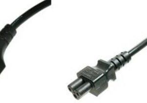 CAVO ALIMENTAZIONE 1 MT BK TRIPOLARE NOTEBOOK A SPINA ITALIANA