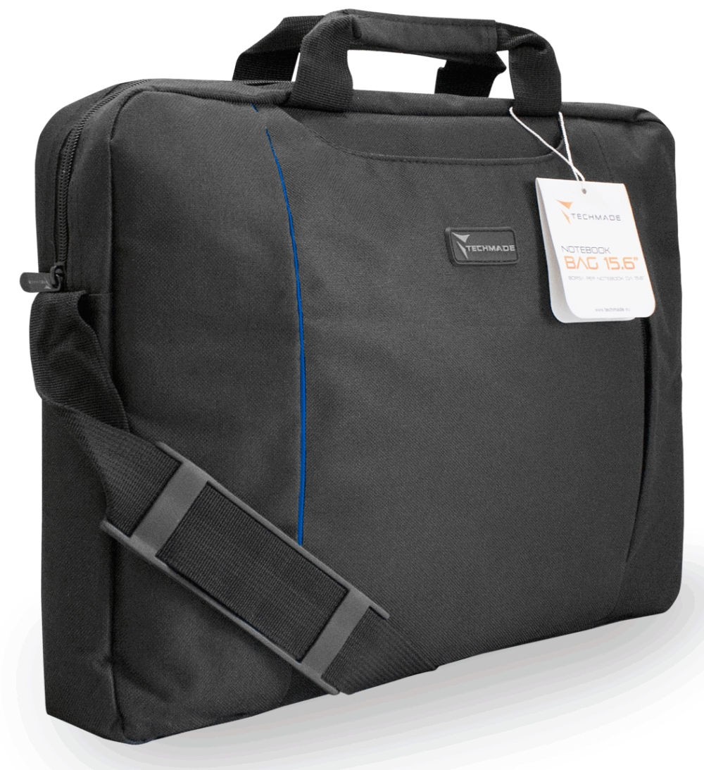 BORSA NB 15.6 NERO CON DETTAGLIO B LU TECHMADE